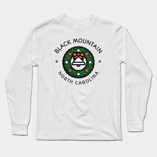 Black Mountain, North Carolina Christmas Long Sleeve T-Shirt